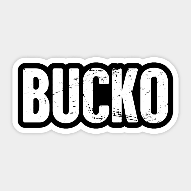 Peterson - Bucko Sticker by MeatMan